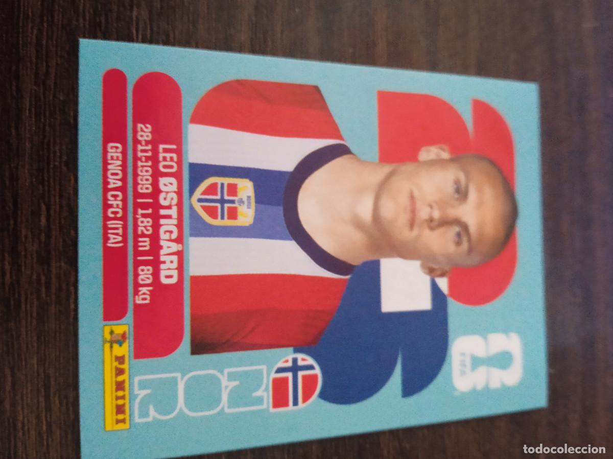 Cromos de F&uacute;tbol: Cromo Mundial Futbol 2026 Panini canada usa Mexico Noruega Leo Ostigard NOR 4