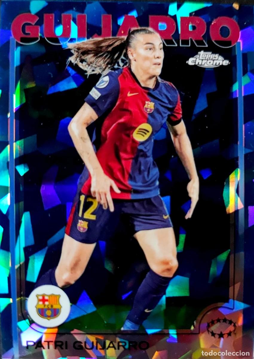 Cromos de f&uacute;tbol: 15 Patri Guijarro - FC Barcelona - Topps UWCL Chrome Sapphire Edition 2024 2025 24 25