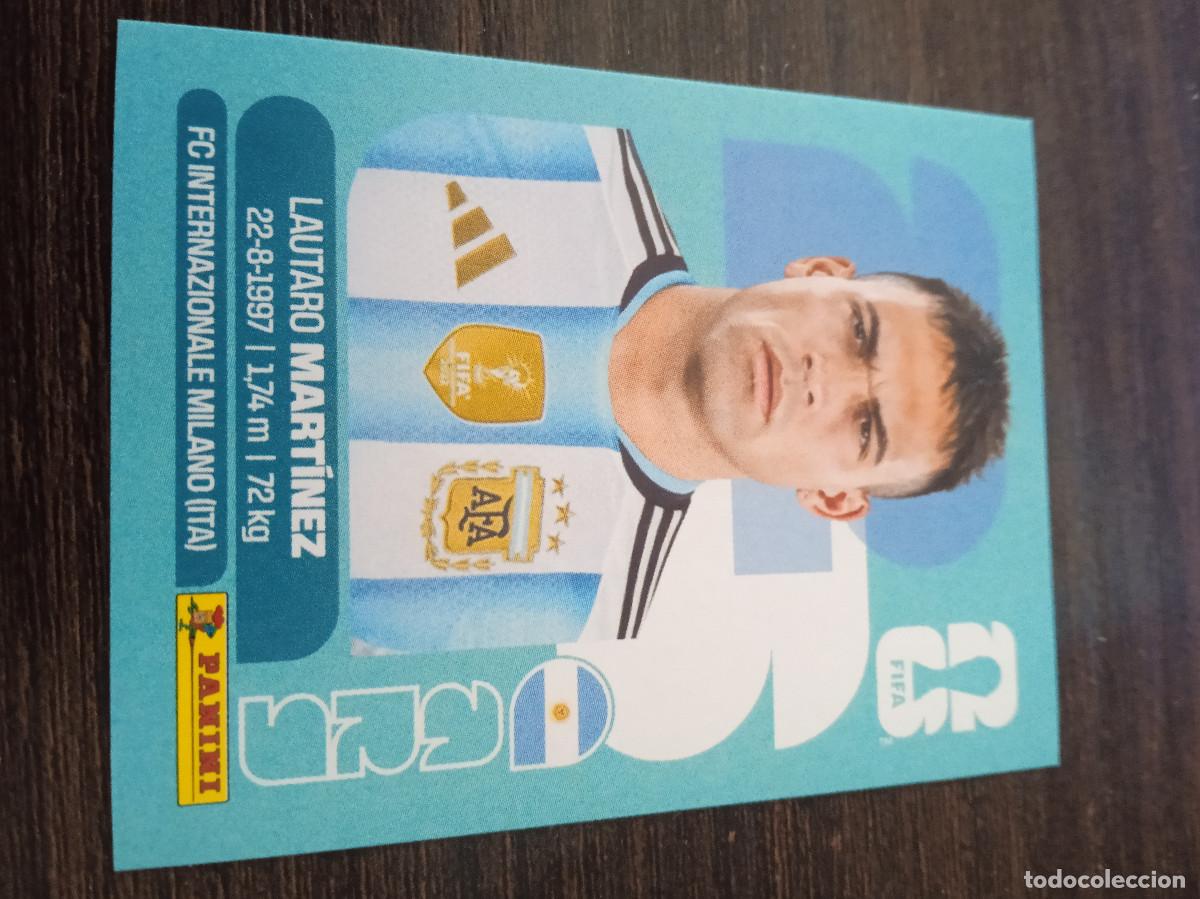 Cromos de F&uacute;tbol: Cromo Mundial Futbol 2026 Panini canada usa Mexico Argentina lautaro Martinez ARG 18