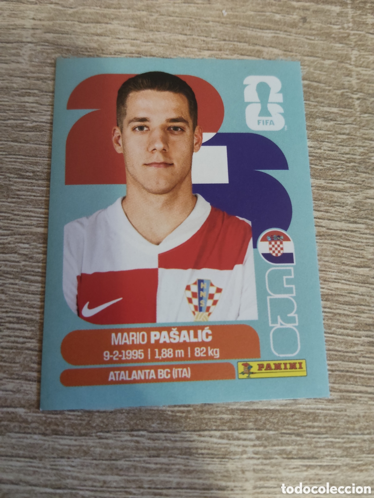 Cromos de F&uacute;tbol: Panini mundial 2026 CRO 14 Mario Pasalic Croacia
