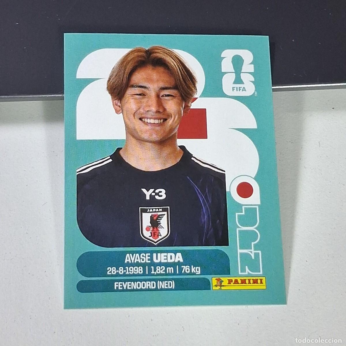 Cromos de F&uacute;tbol: B19 JPN20 AYASE UEDA 20 JAP&Oacute;N JAPAN JPN MUNDIAL FIFA WORLD CUP 2026 STICKER PANINI