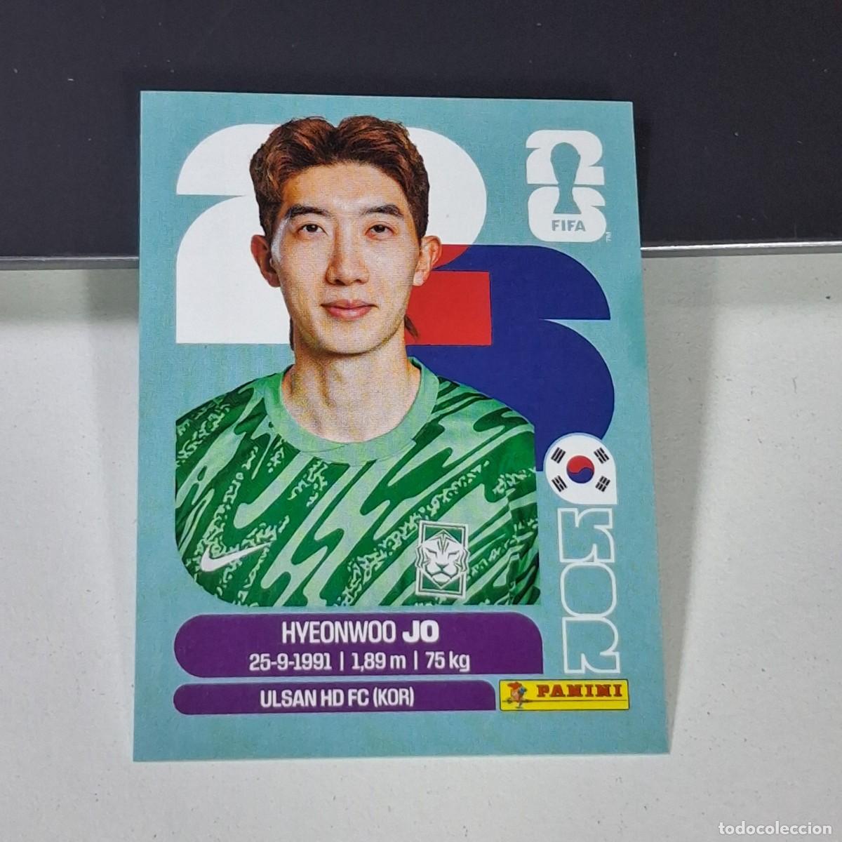 Cromos de F&uacute;tbol: B19 KOR2 HYEON-WOO JO 2 COREA DEL SUR KOR MUNDIAL FIFA WORLD CUP 2026 STICKER PANINI