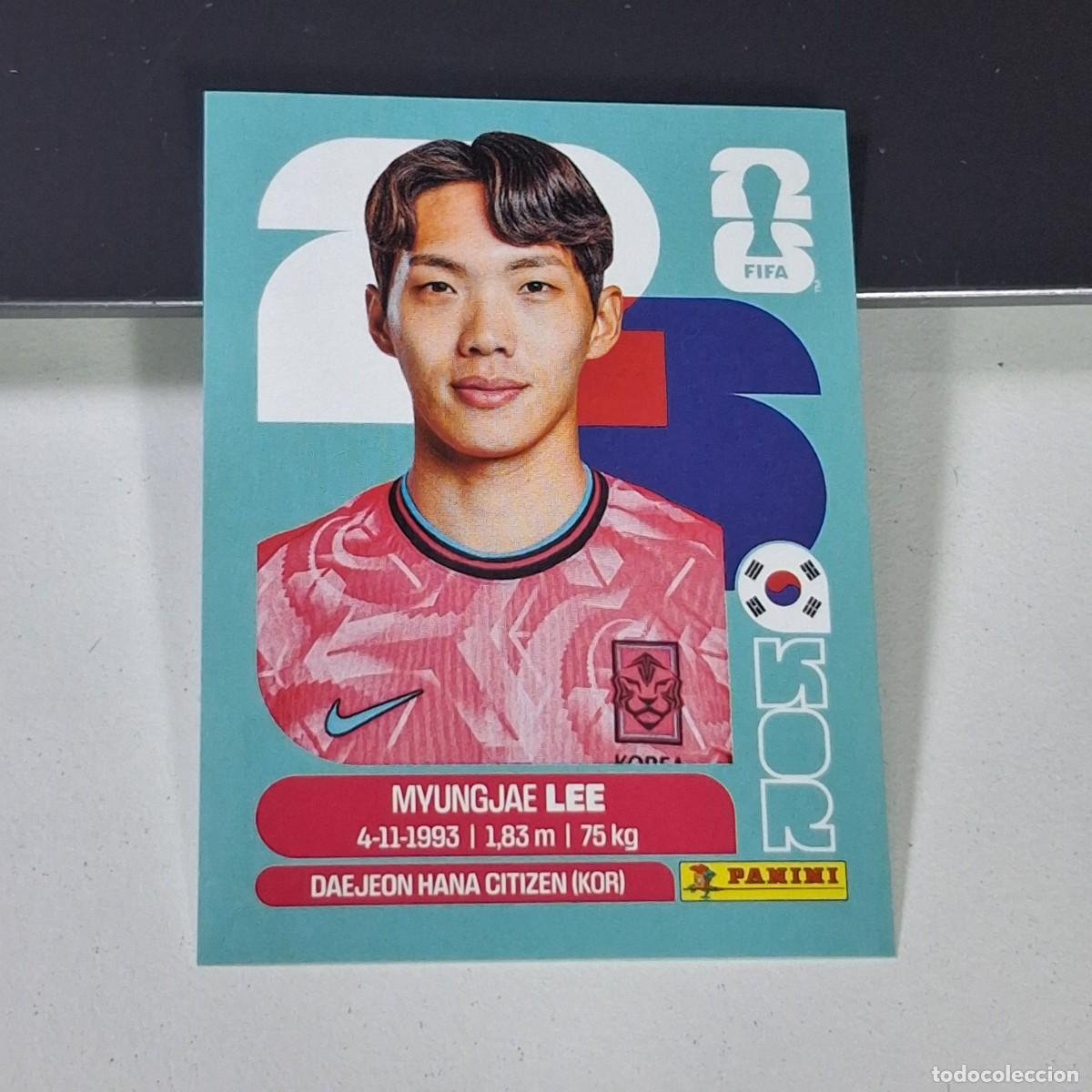Cromos de F&uacute;tbol: B19 KOR9 MYUNG-JAE LEE 9 KOREA COREA DEL SUR KOR MUNDIAL FIFA WORLD CUP 2026 STICKER PANINI