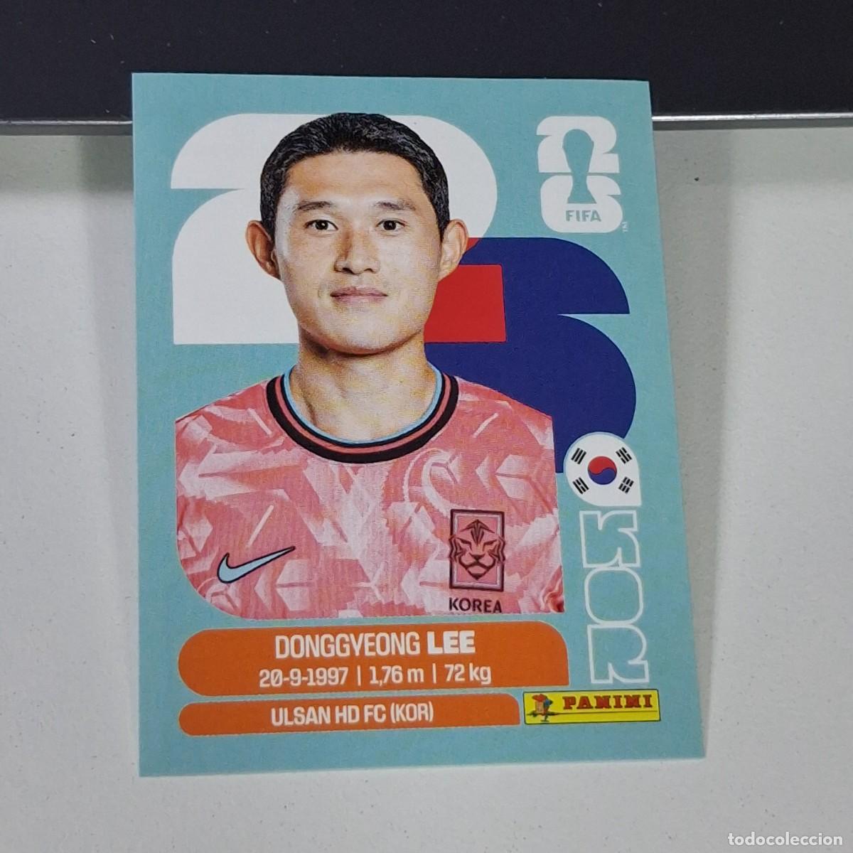Cromos de F&uacute;tbol: B19 KOR16 DONG-GYEONG LEE 16 COREA DEL SUR KOR MUNDIAL FIFA WORLD CUP 2026 STICKER PANINI