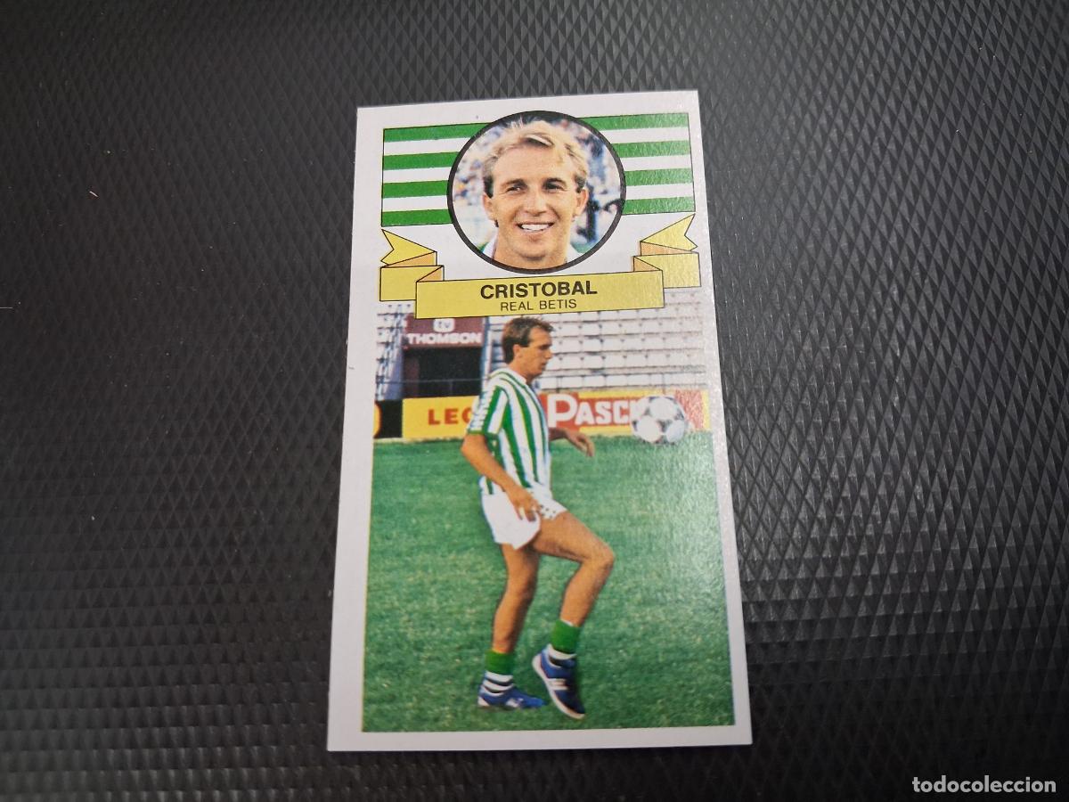 Cromos de F&uacute;tbol: CROMO ALBUM ESTE LIGA COLOCA CRISTOBAL BETIS 1985 1986 85 86