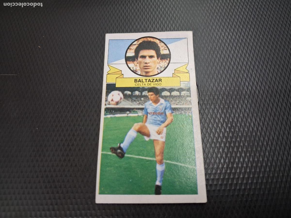 Cromos de F&uacute;tbol: CROMO ALBUM ESTE LIGA COLOCA BALTAZAR CELTA VIGO 1985 1986 85 86