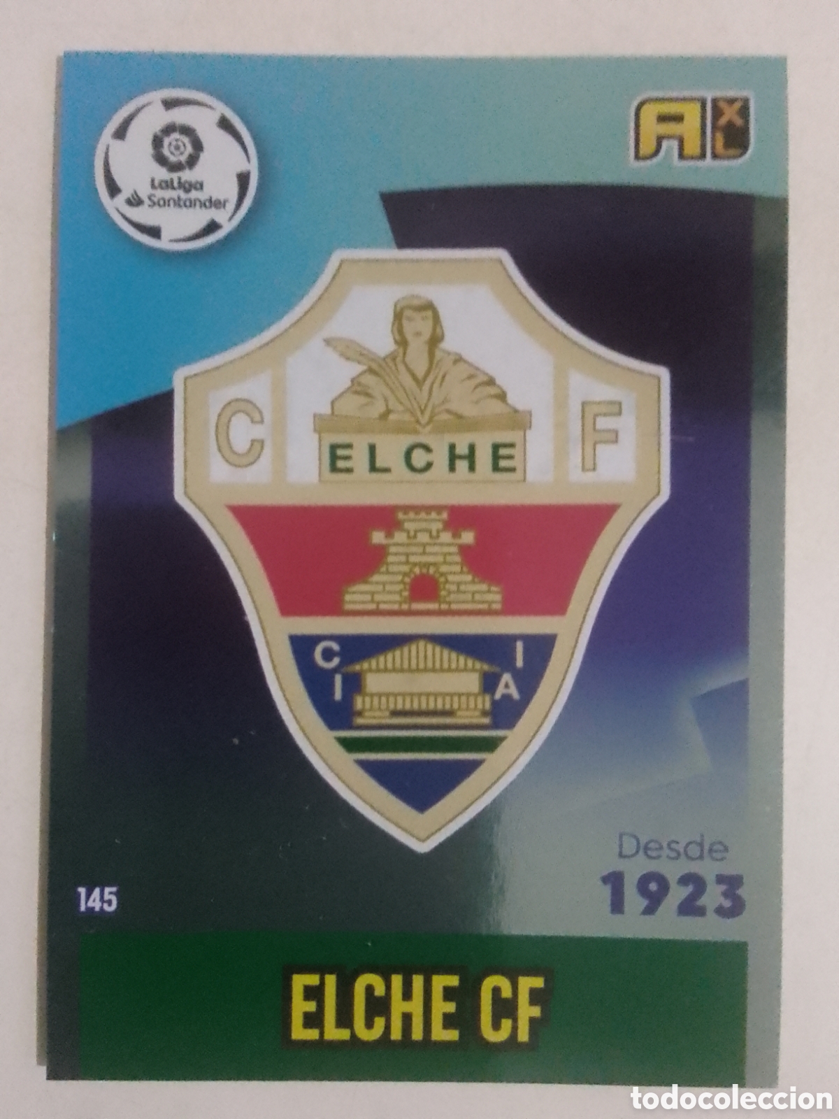 Cromos de F&uacute;tbol: Adrenalyn XL 2020-21 n&deg; 145 escudo Elche.