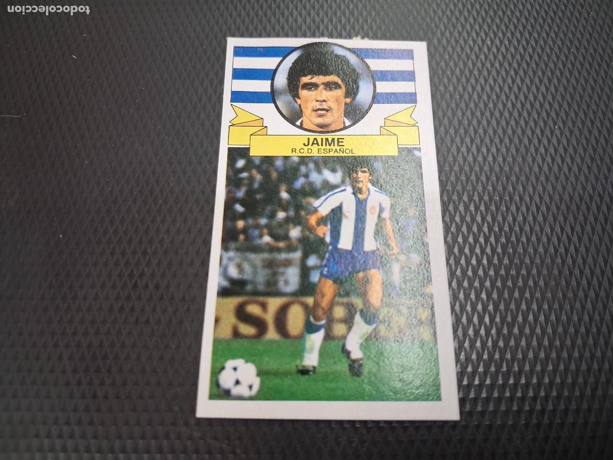 Fu&szlig;ball-Sticker: CROMO ALBUM ESTE LIGA COLOCA JAIME ESPA&Ntilde;OL 1985 1986 85 86