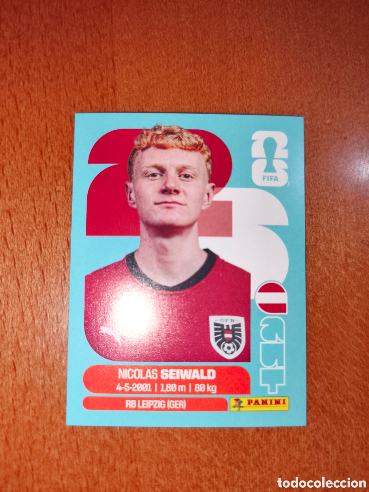 Cromos de Futebol: AUT15 Nicolas Seiwald Fifa World Cup 2026 Austria