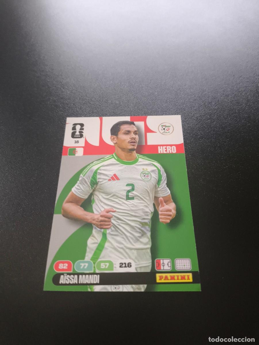 Cromos de Futebol: 16 A&iuml;ssa Mandi ALGERIA ADRENALYN MUNDIAL FIFA WORLD CUP 2026 PANINI