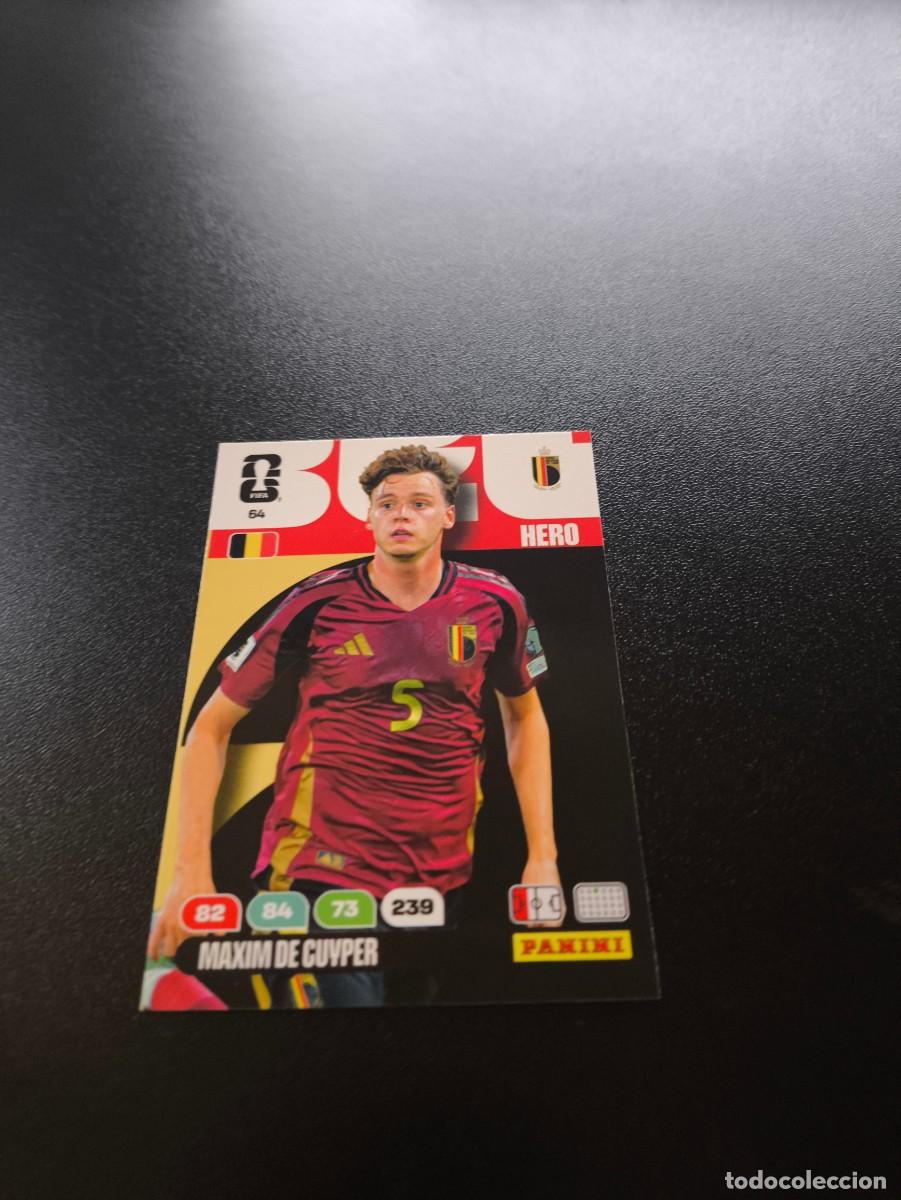 Cromos de Futebol: 64 Maxim de Cuyper BELGICA ADRENALYN MUNDIAL FIFA WORLD CUP 2026 PANINI