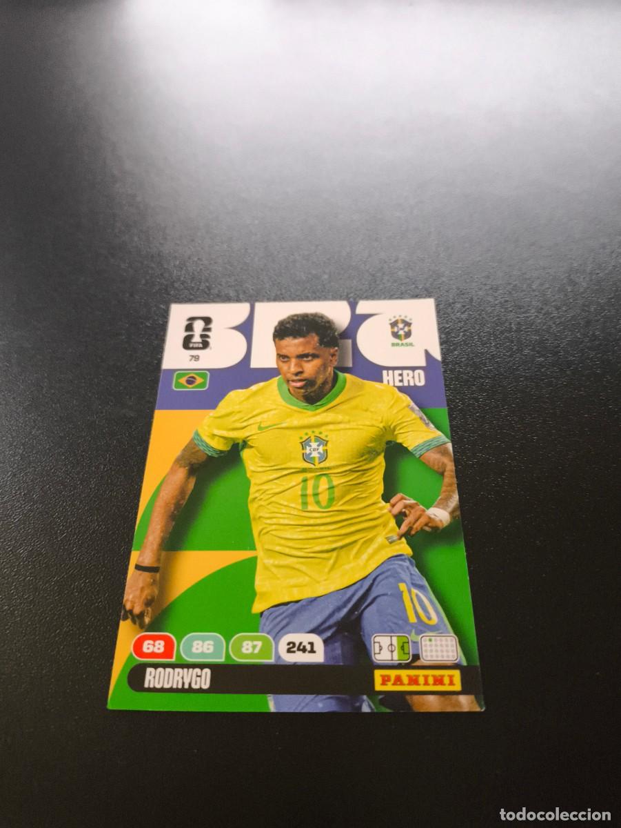 Cromos de Futebol: 79 Rodrygo REAL MADRID BRASIL ADRENALYN MUNDIAL FIFA WORLD CUP 2026 PANINI