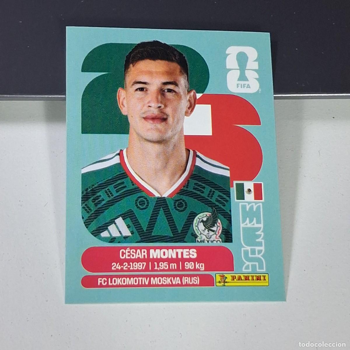 Cromos de Futebol: B19 MEX5 C&Eacute;SAR MONTES 5 M&Eacute;XICO MUNDIAL FIFA WORLD CUP 2026 STICKER PANINI