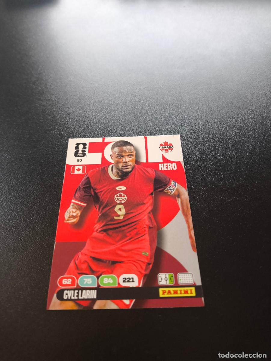 Cromos de Futebol: 93 Cyle Larin CANADA ADRENALYN MUNDIAL FIFA WORLD CUP 2026 PANINI