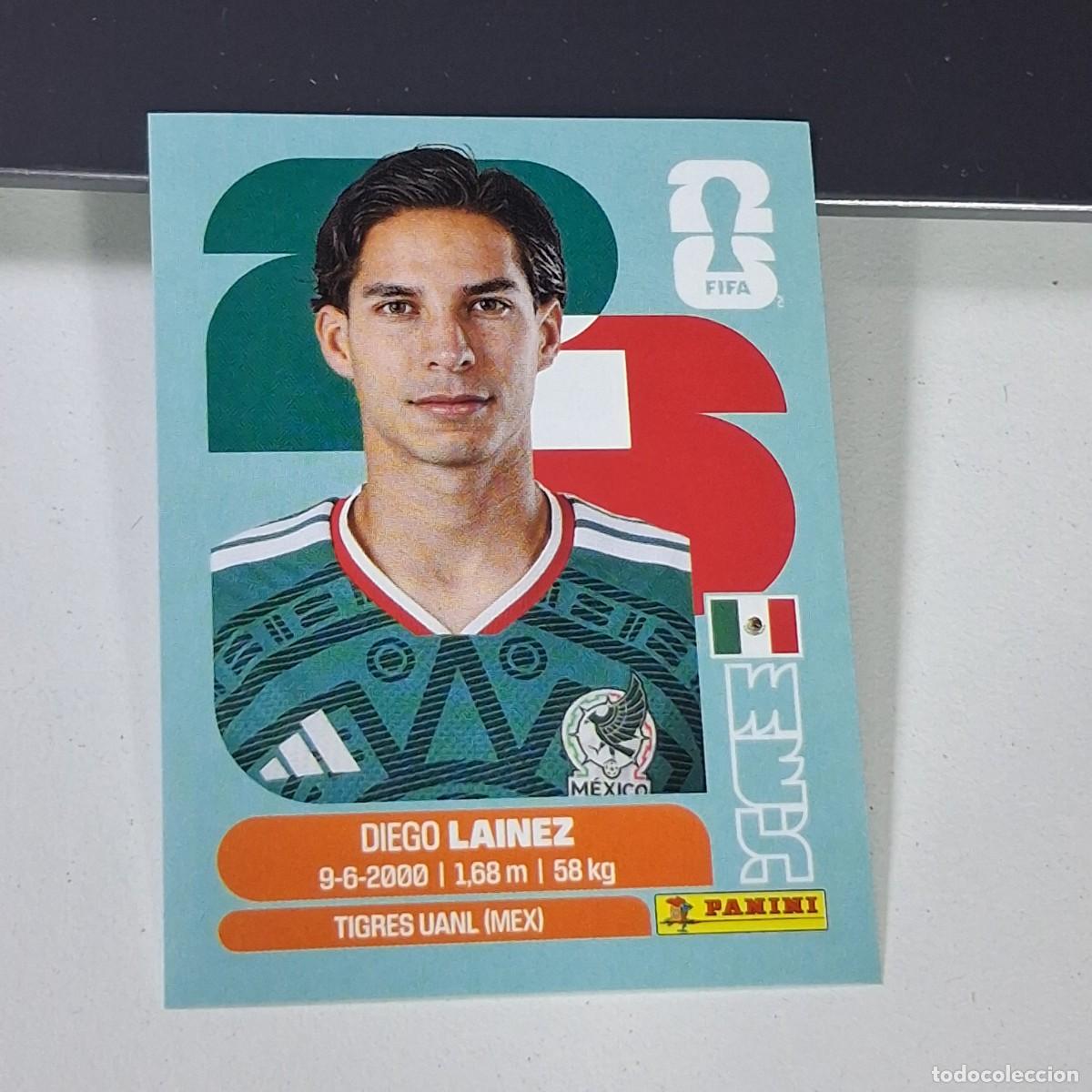 Cromos de Futebol: B19 MEX 8 MEX8 DIEGO LAINEZ M&Eacute;XICO MUNDIAL FIFA WORLD CUP 2026 STICKER PANINI