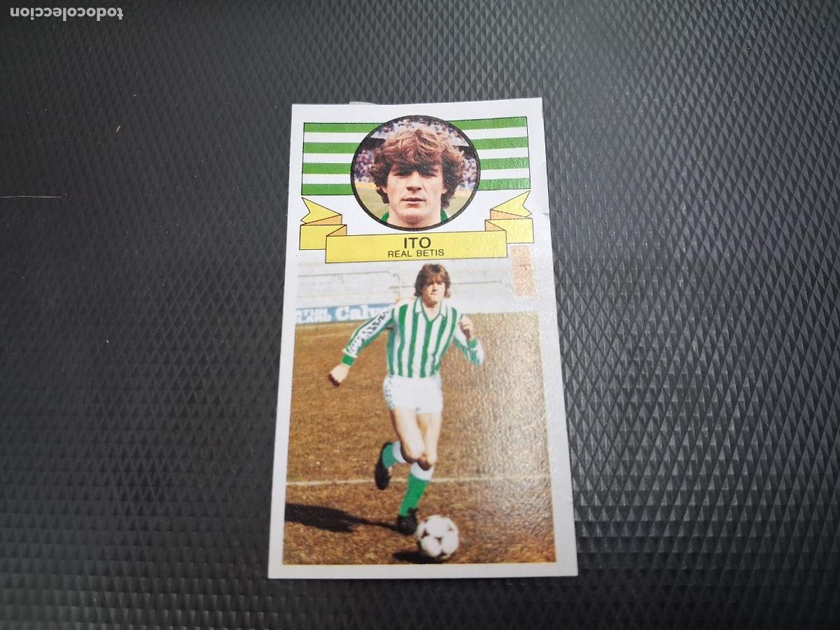 Fu&szlig;ball-Sticker: CROMO ALBUM ESTE LIGA COLOCA ITO BETIS 1985 1986 85 86
