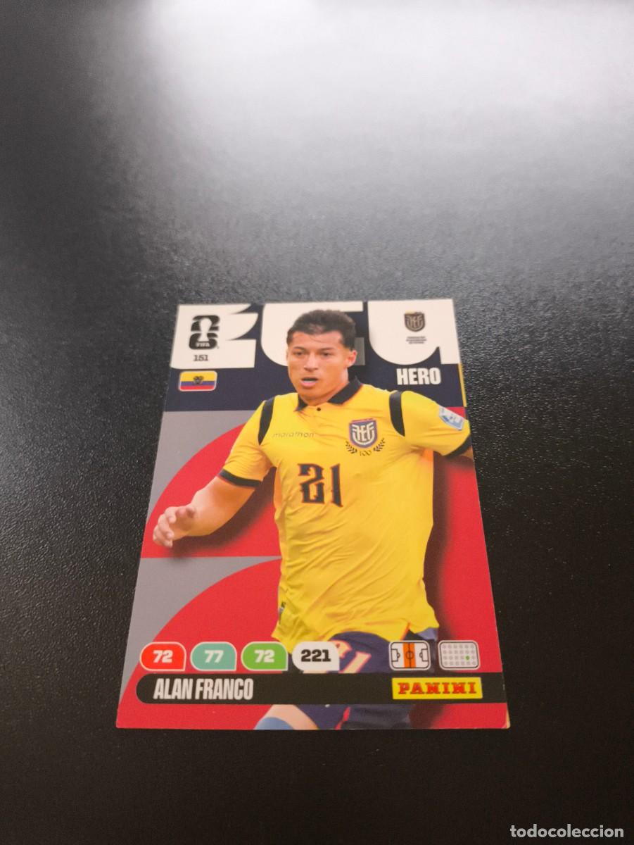 Fu&szlig;ball-Sticker: 151 Alan Franco ECUADOR ADRENALYN MUNDIAL FIFA WORLD CUP 2026 PANINI