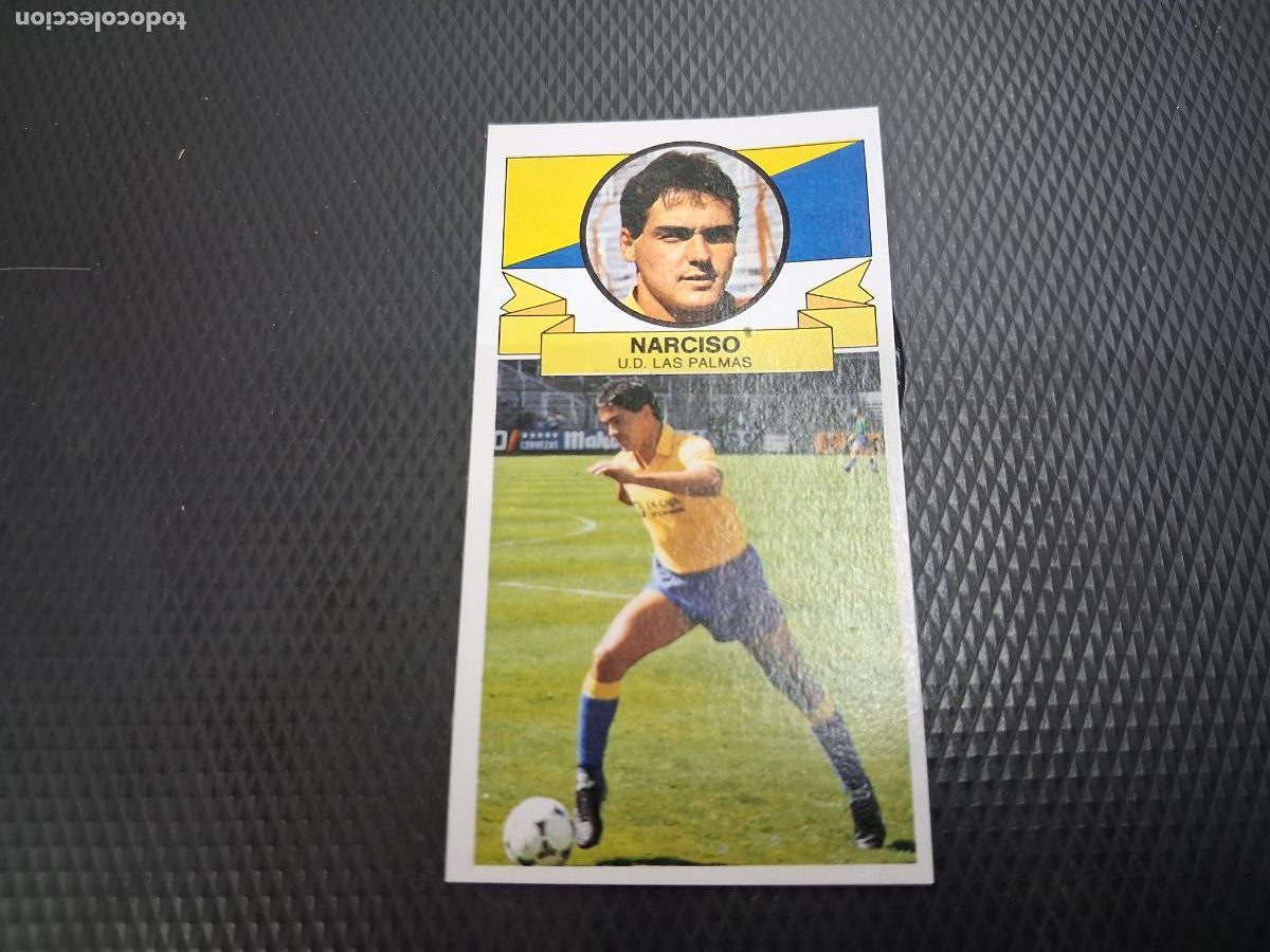 Fu&szlig;ball-Sticker: CROMO ALBUM ESTE LIGA NARCISO LAS PALMAS VERSION DIFICIL 1985 1986 85 86