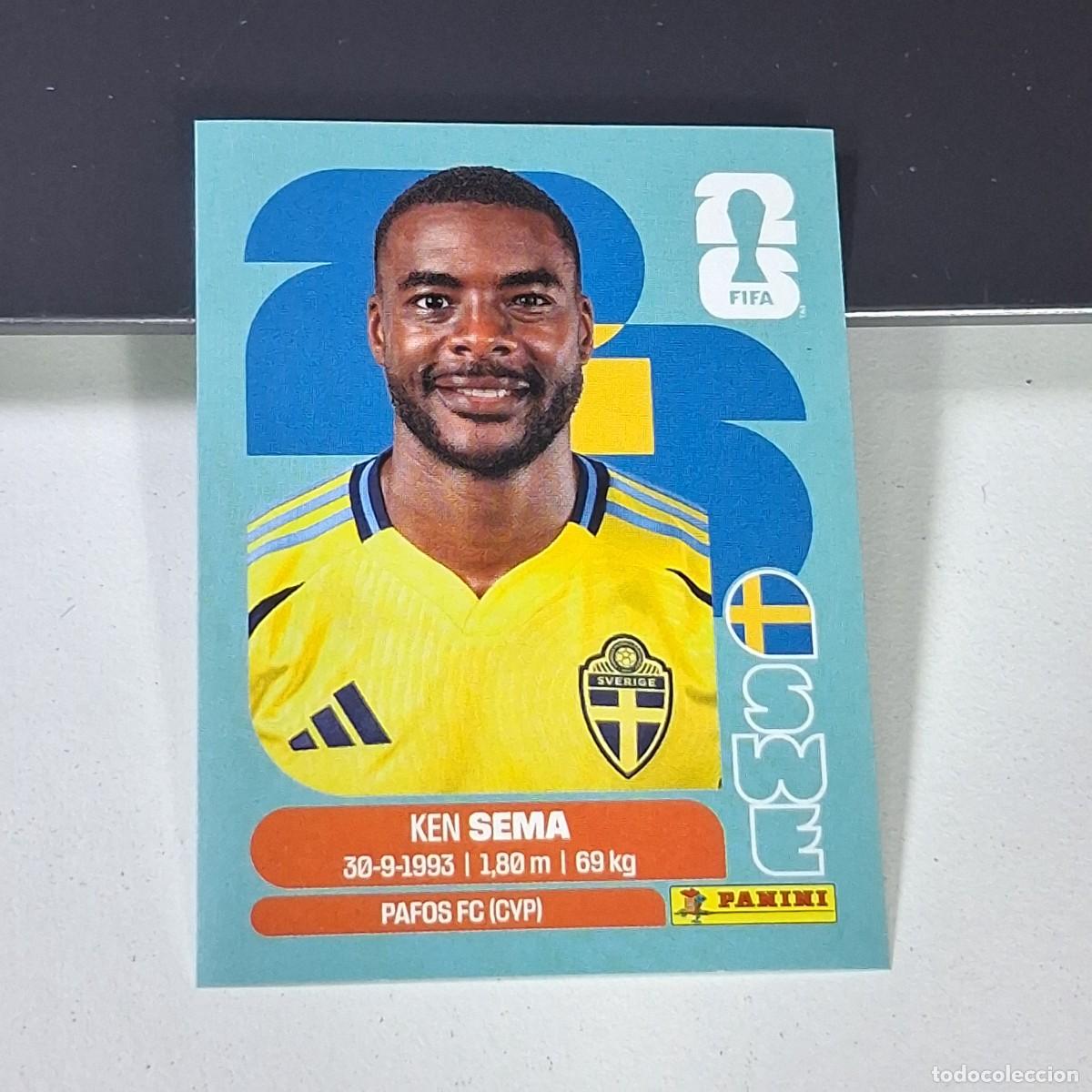 Fu&szlig;ball-Sticker: B19 SWE 15 SWE15 KEN SEMA SUECIA SWEDEN SWE MUNDIAL FIFA WORLD CUP 2026 STICKER PANINI