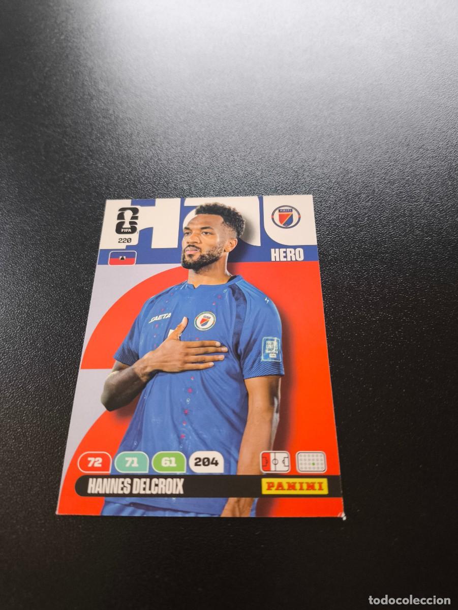 Football Stickers: 220 Hannes Delcroix HAITI ADRENALYN MUNDIAL FIFA WORLD CUP 2026 PANINI