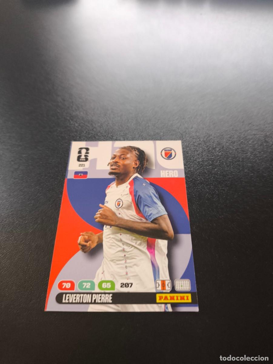 Football Stickers: 221 Leverton Pierre HAITI ADRENALYN MUNDIAL FIFA WORLD CUP 2026 PANINI