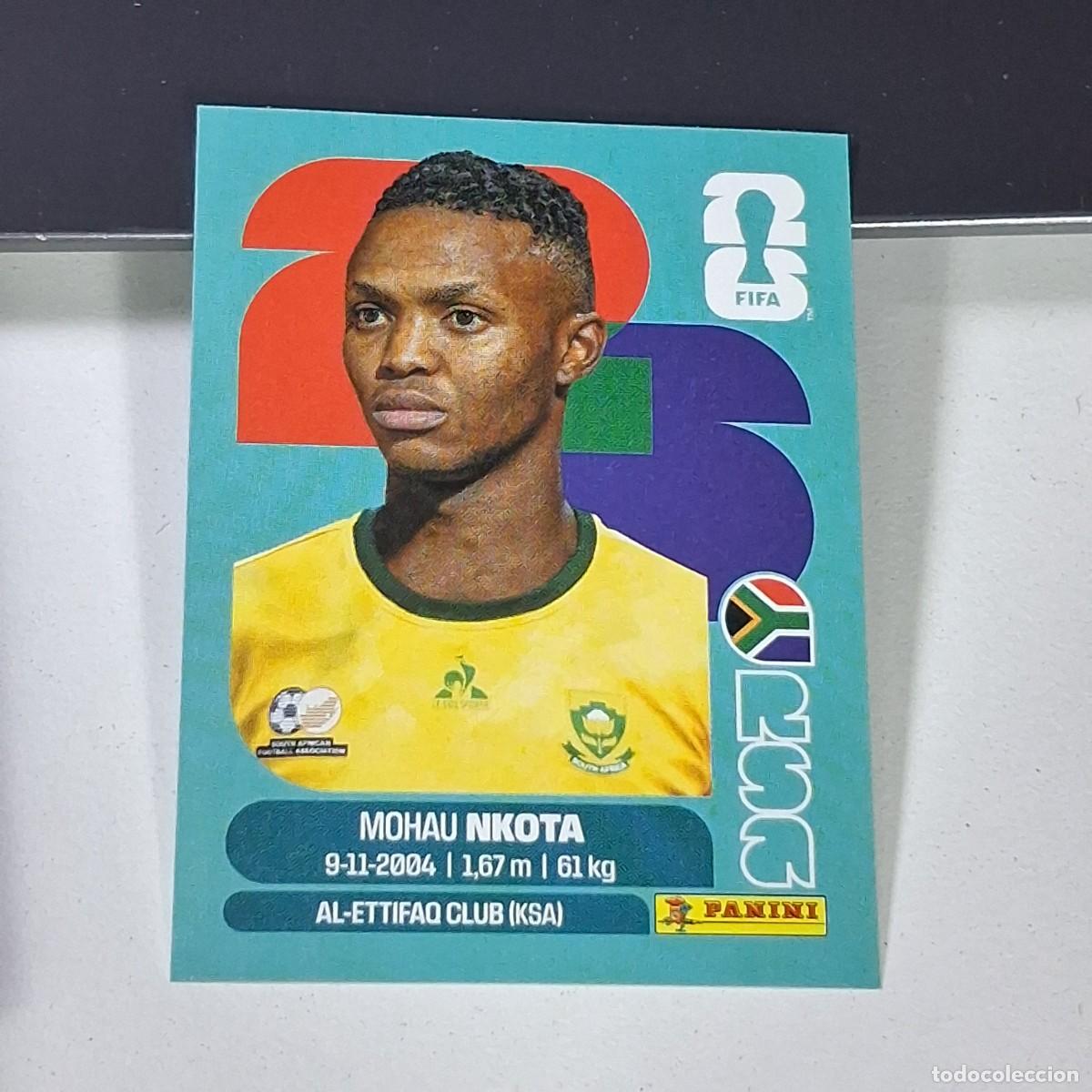 Football Stickers: B19 RSA19 MOHAU NKOTA 19 SUD&Aacute;FRICA RSA SOUTH AFRIKA MUNDIAL FIFA WORLD CUP 2026 STICKER PANINI