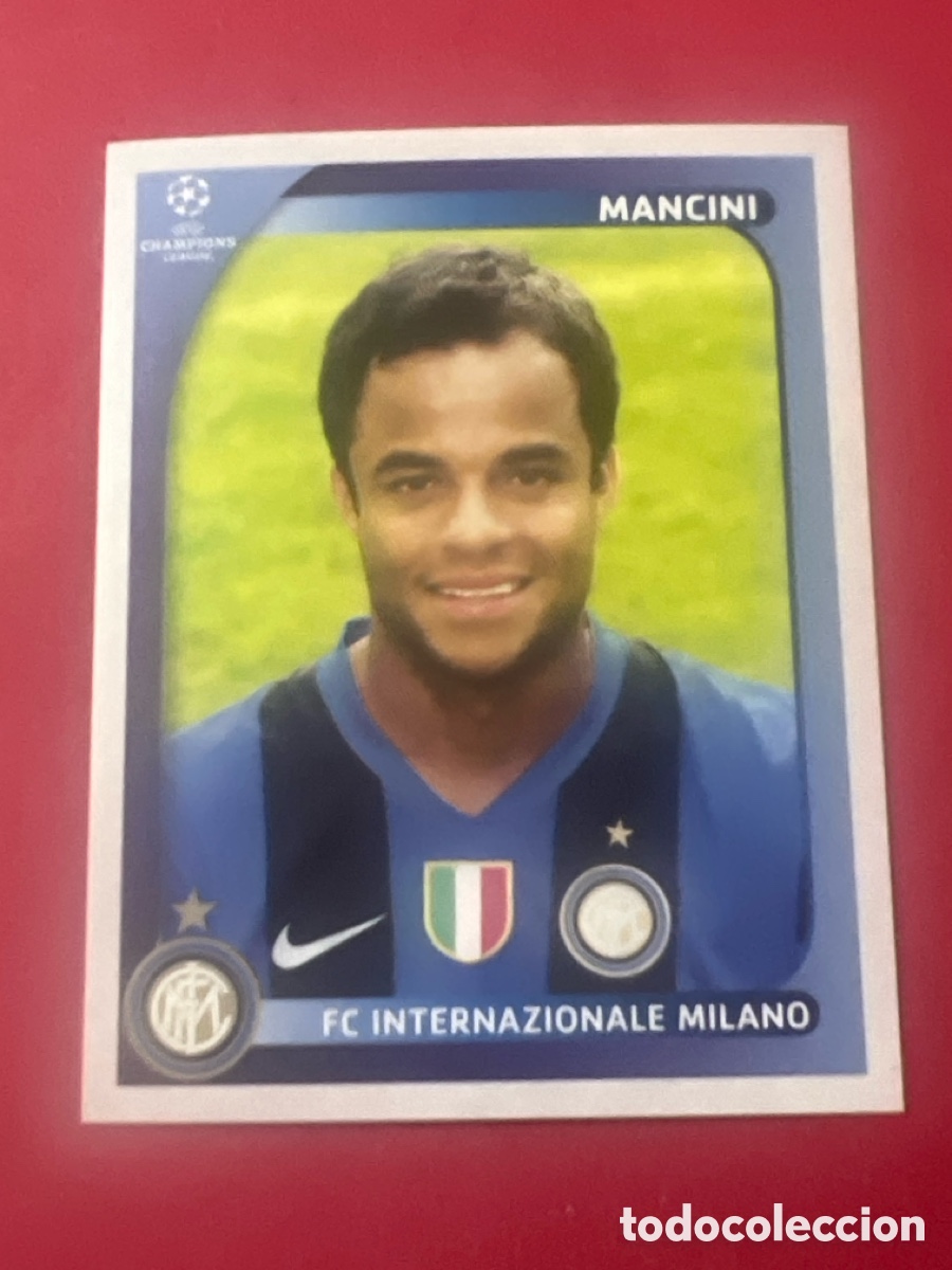 Football Stickers: C4282. 310 MANCINI (INTER MILAN) CHAMPIONS LEAGUE 2008/2009 PANINI