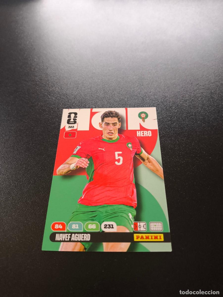 Cromos de Futebol: 303 Nayef Aguerd MARRUECOS ADRENALYN MUNDIAL FIFA WORLD CUP 2026 PANINI