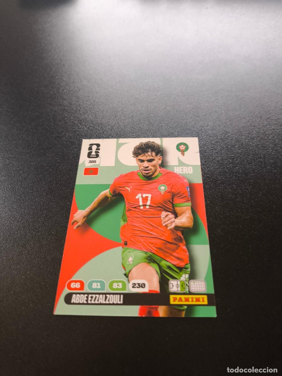 Figurine di Calcio: 308 Abde Ezzalzouli BETIS MARRUECOS ADRENALYN MUNDIAL FIFA WORLD CUP 2026 PANINI