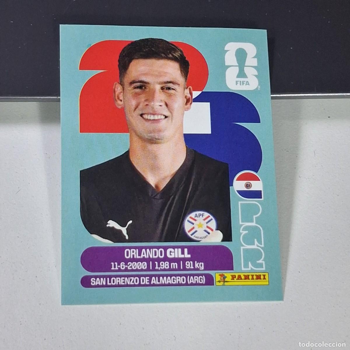 Figurine di Calcio: B19 PAR3 ORLANDO GILL 3 PARAGUAY PAR MUNDIAL FIFA WORLD CUP 2026 STICKER PANINI