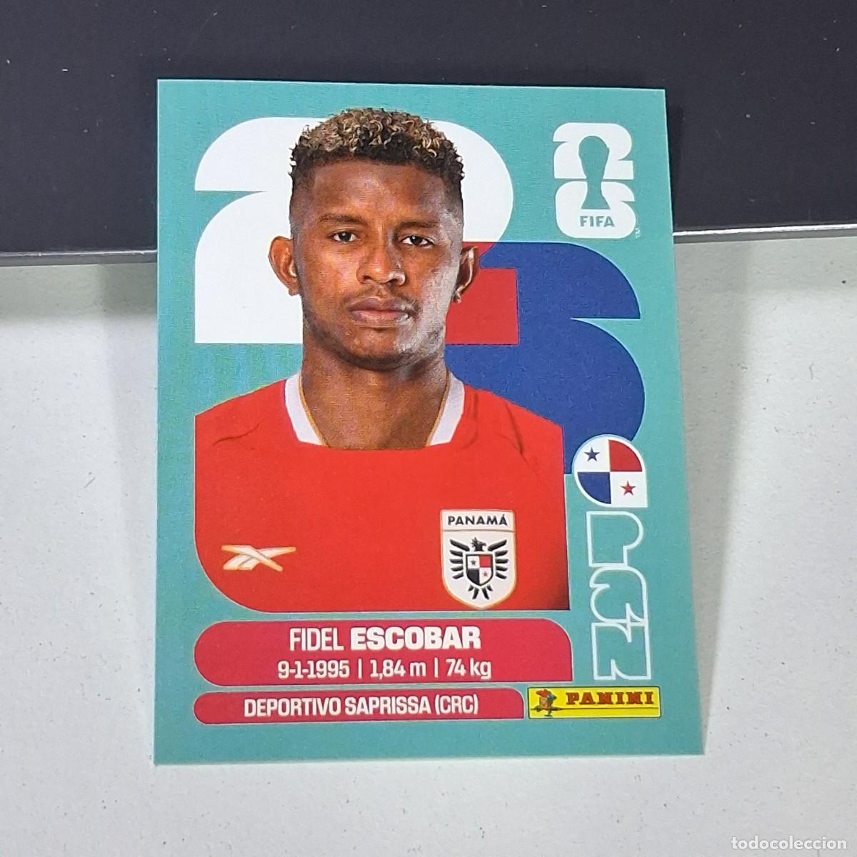 Figurine di Calcio: B19 PAN4 FIDEL ESCOBAR 4 PANAM&Aacute; PAN MUNDIAL FIFA WORLD CUP 2026 STICKER PANINI
