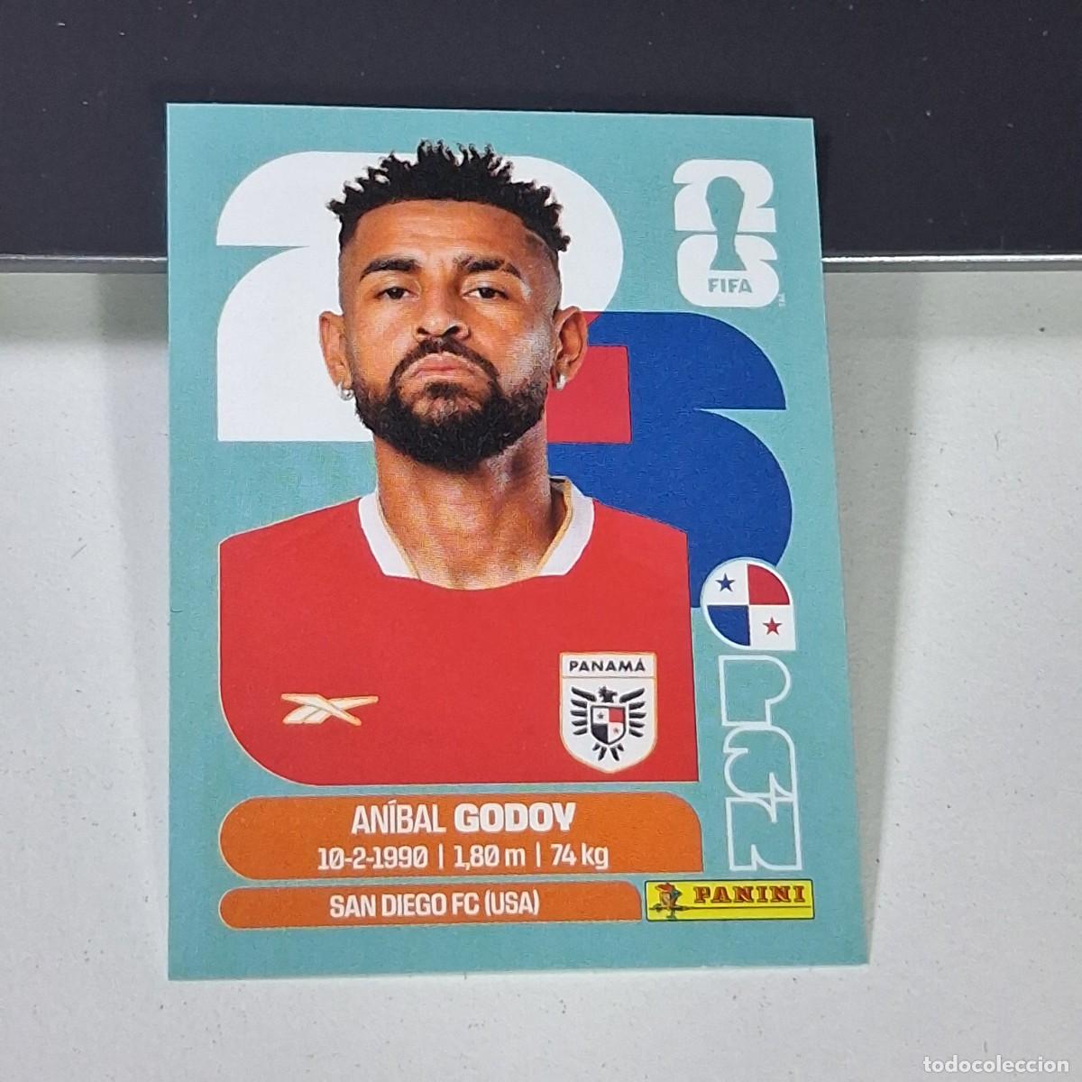 Figurine di Calcio: B19 PAN11 AN&Iacute;BAL GODOY 11 PANAM&Aacute; PAN MUND PANAM&Aacute; PAN MUNDIAL FIFA WORLD CUP 2026 STICKER PANINI
