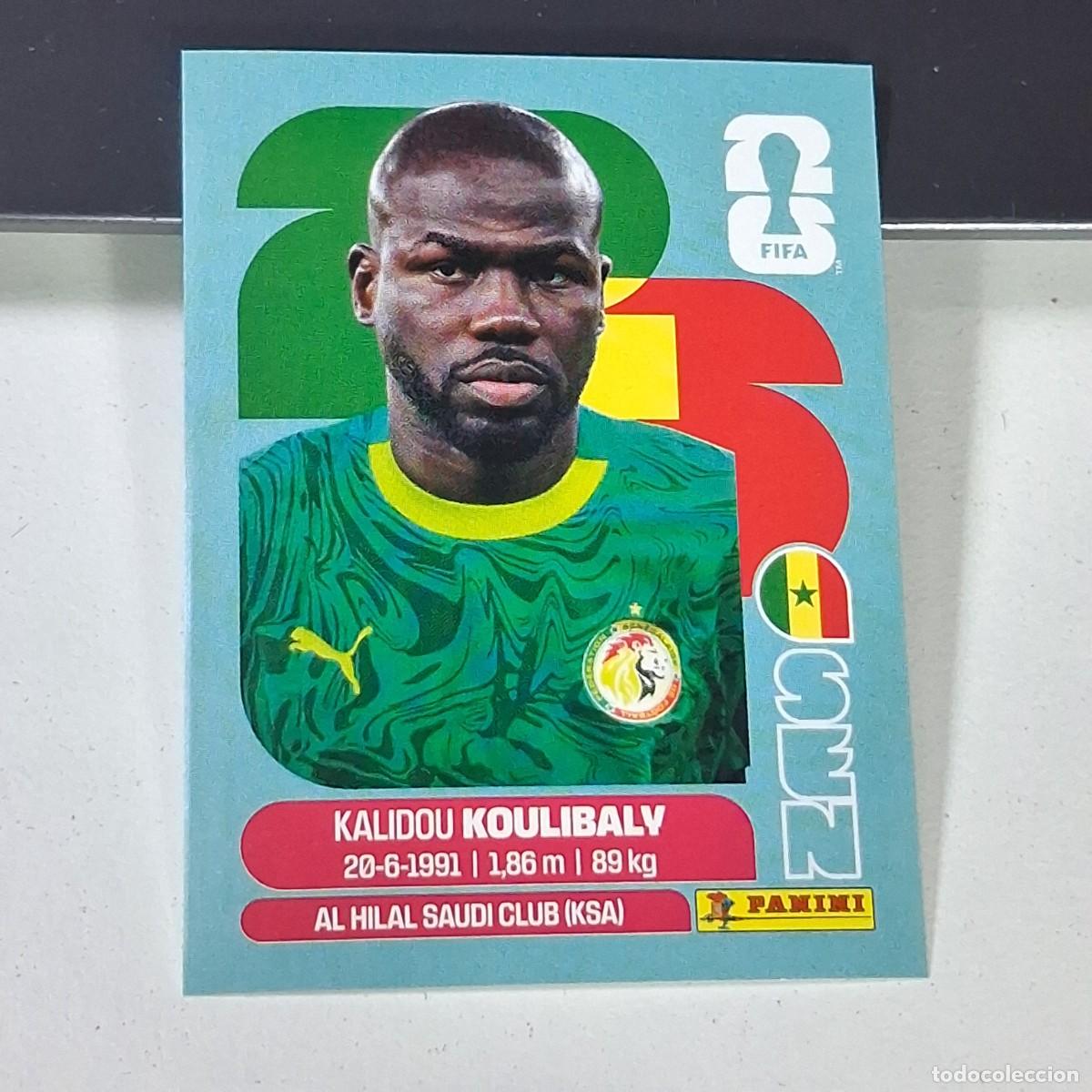 Figurine di Calcio: B19 SEN8 KALIDOU KOULIBALY 8 SENEGAL SEN MUNDIAL FIFA WORLD CUP 2026 STICKER PANINI