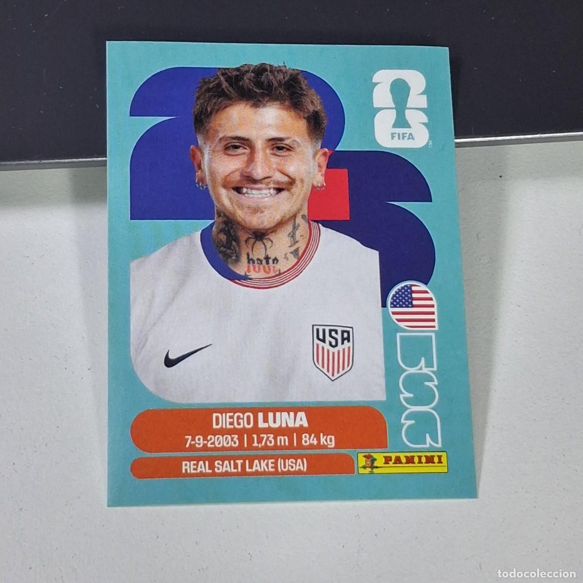 Cromos de F&uacute;tbol: B19 USA 14 USA14 DIEGO LUNA USA ESTADOS UNIDOS USA MUNDIAL FIFA WORLD CUP 2026 STICKER PANINI