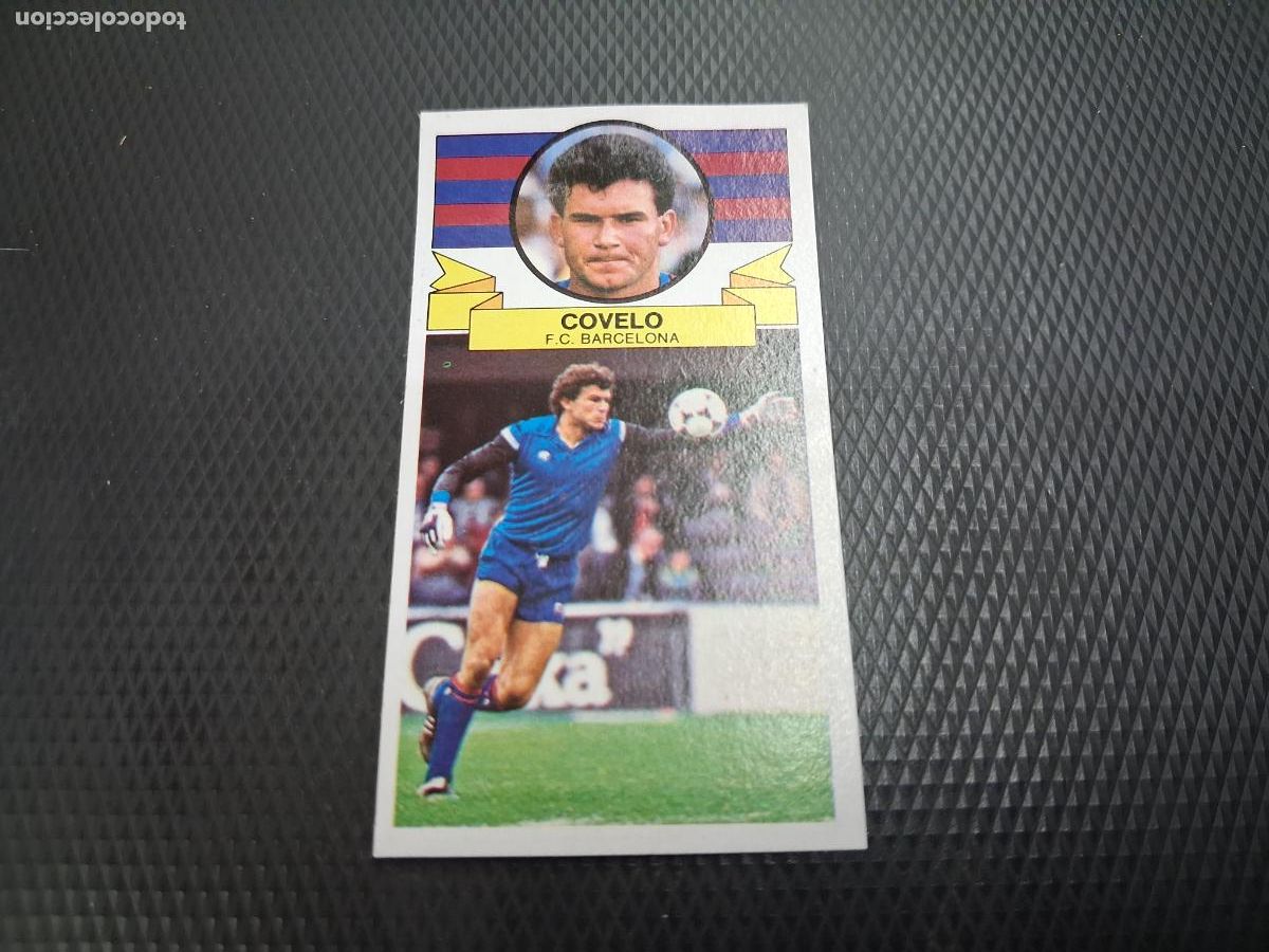 Cromos de F&uacute;tbol: CROMO ALBUM ESTE LIGA COVELO FC BARCELONA FICHAJE 25 BIS 1985 1986 85 86