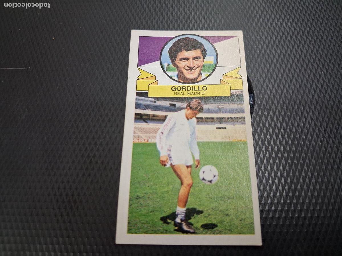 Cromos de F&uacute;tbol: CROMO ALBUM ESTE LIGA GORDILLO REAL MADRID FICHAJE 20 SIN PUBLICIDAD 1985 1986 85 86 NUEVO