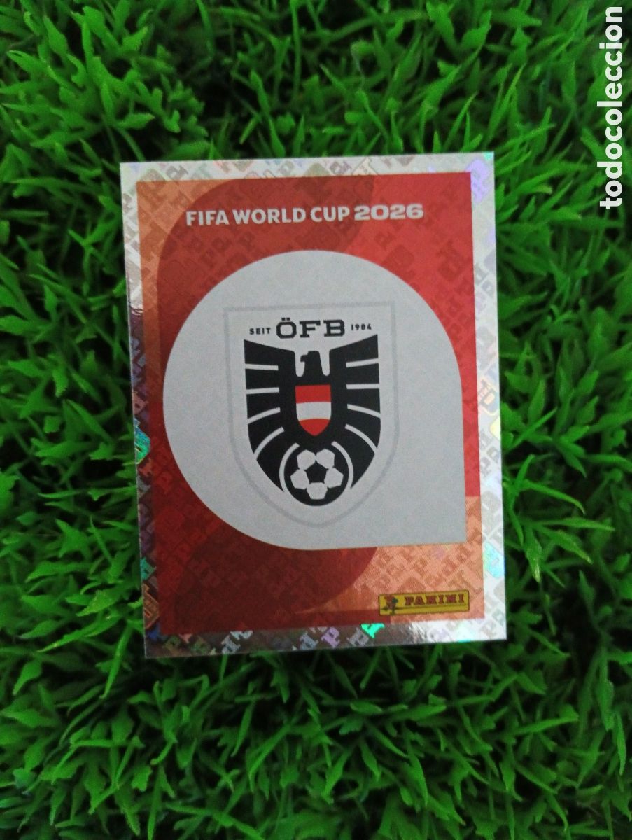 Cromos de Futebol: Escudo Austria Mundial 2026 Sticker # AUT 1 NUNCA PEGADO