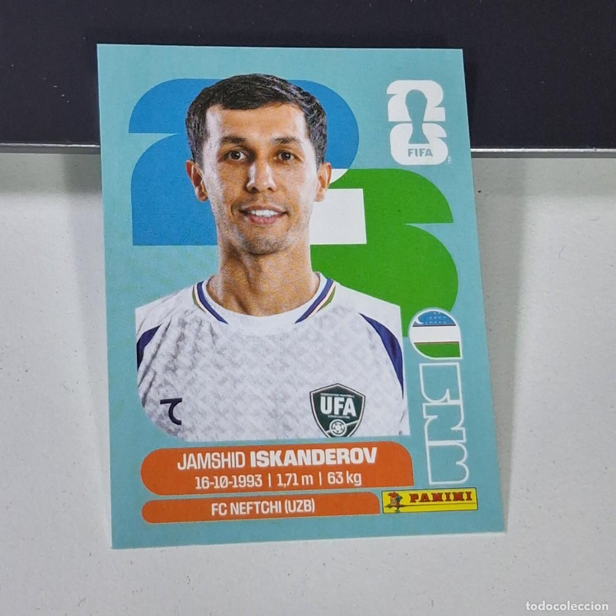 Cromos de F&uacute;tbol: B19 UZB12 JAMSHID ISKANDEROV 12 UZBEKIST&Aacute;N UZB MUNDIAL FIFA WORLD CUP 2026 STICKER PANINI