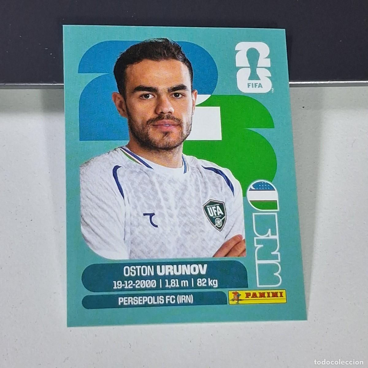 Cromos de F&uacute;tbol: B19 UZB17 OSTON URUNOV 17 UZBEKIST&Aacute;N UZB FIFA WORLD CUP 2026 STICKER PANINI