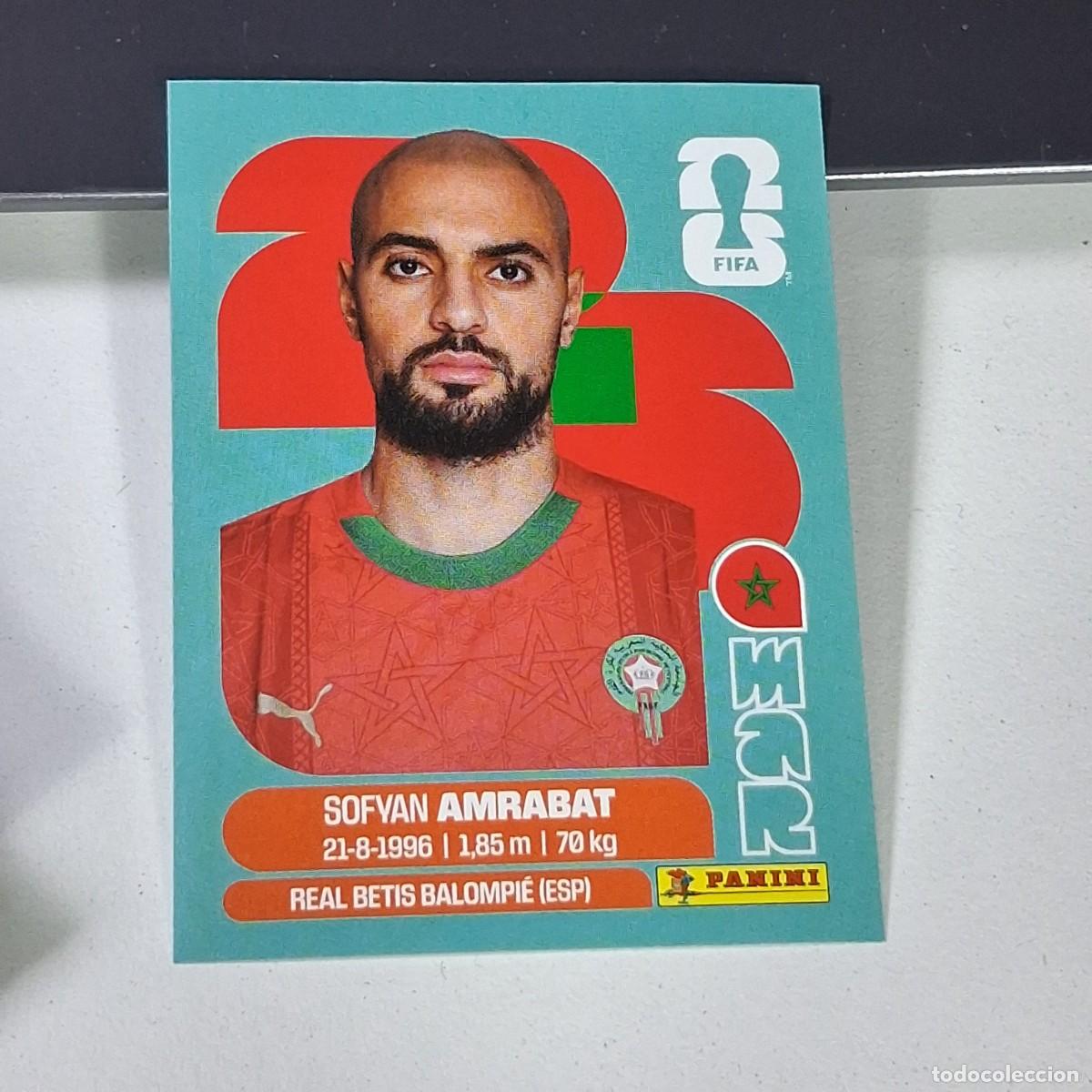 Figurine di Calcio: B19 MAR10 SOFYAN AMRABAT 10 MARRUECOS MOROCCO MAR MUNDIAL FIFA WORLD CUP 2026 STICKER PANINI