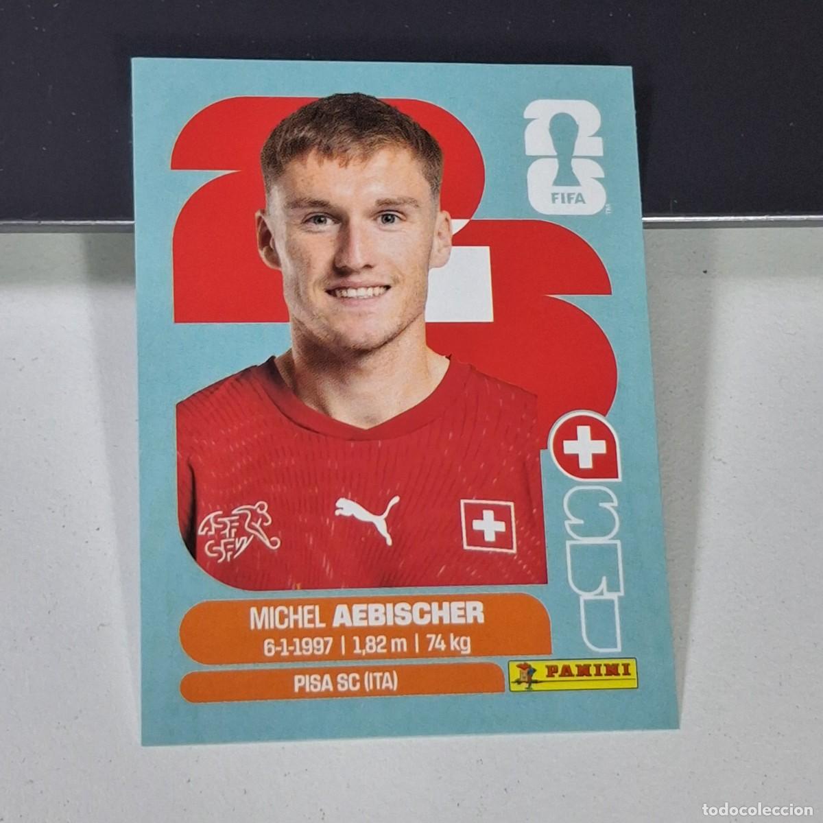 Cromos de F&uacute;tbol: B19 SUI 16 SUI16 MICHEL AEBISCHER SUIZA SWITZERLAND MUNDIAL FIFA WORLD CUP 2026 STICKER PANINI