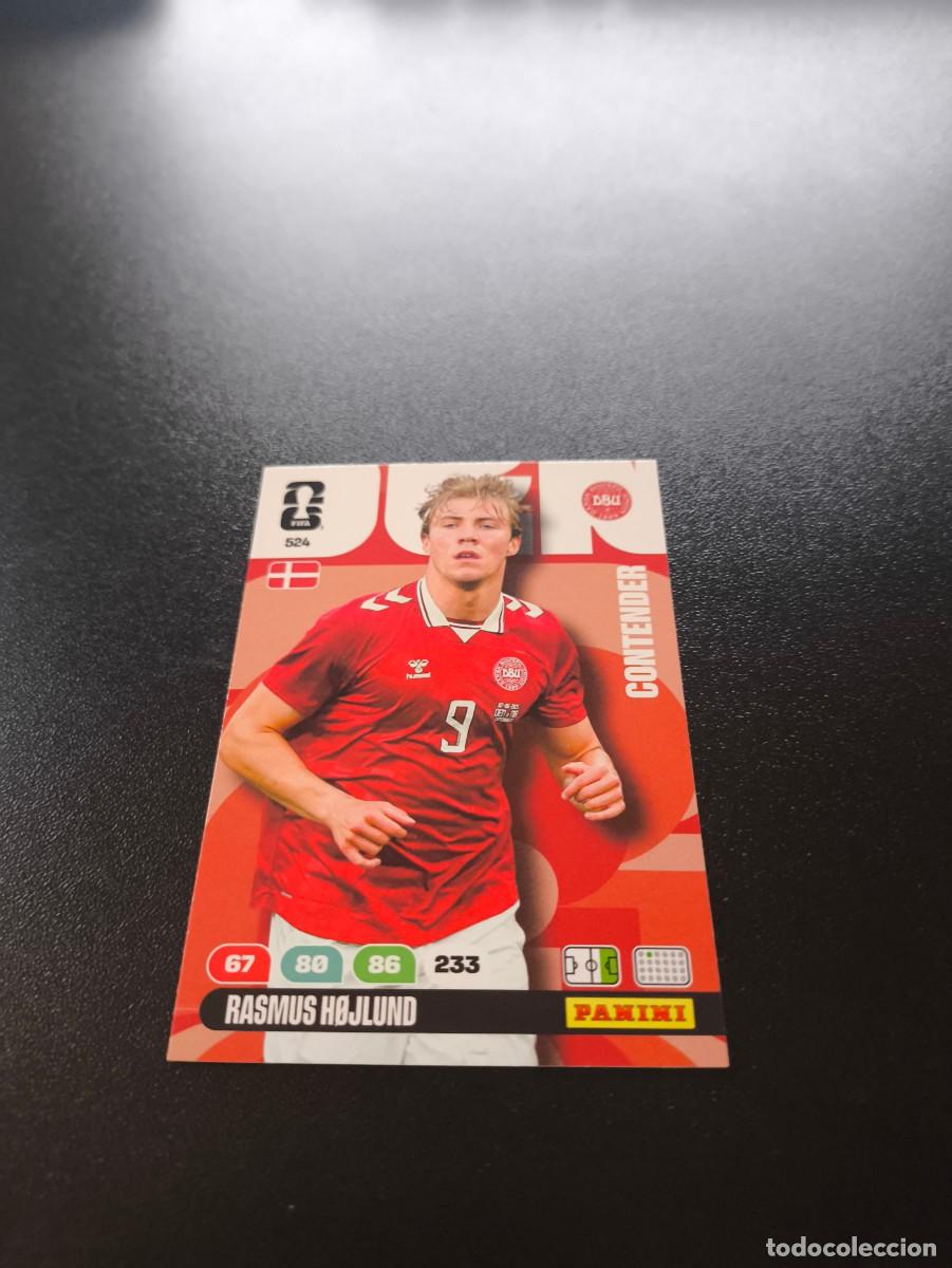 Cromos de F&uacute;tbol: 524 Rasmus H&oslash;jlund DINAMARCA ADRENALYN MUNDIAL FIFA WORLD CUP 2026 PANINI