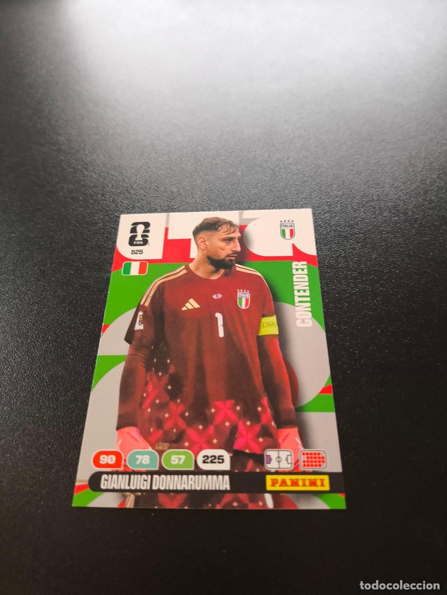 Cromos de F&uacute;tbol: 525 Gianluigi Donnarumma ITALIA ADRENALYN MUNDIAL FIFA WORLD CUP 2026 PANINI