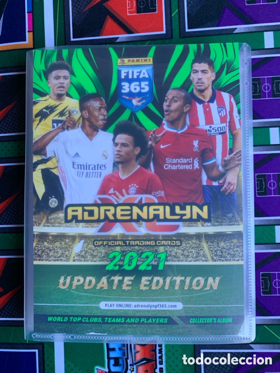 Cromos de F&uacute;tbol: Juego Completo De 148 Tarjetas De Actualizaci&oacute;n Adrenalyn XL FIFA 365 2021