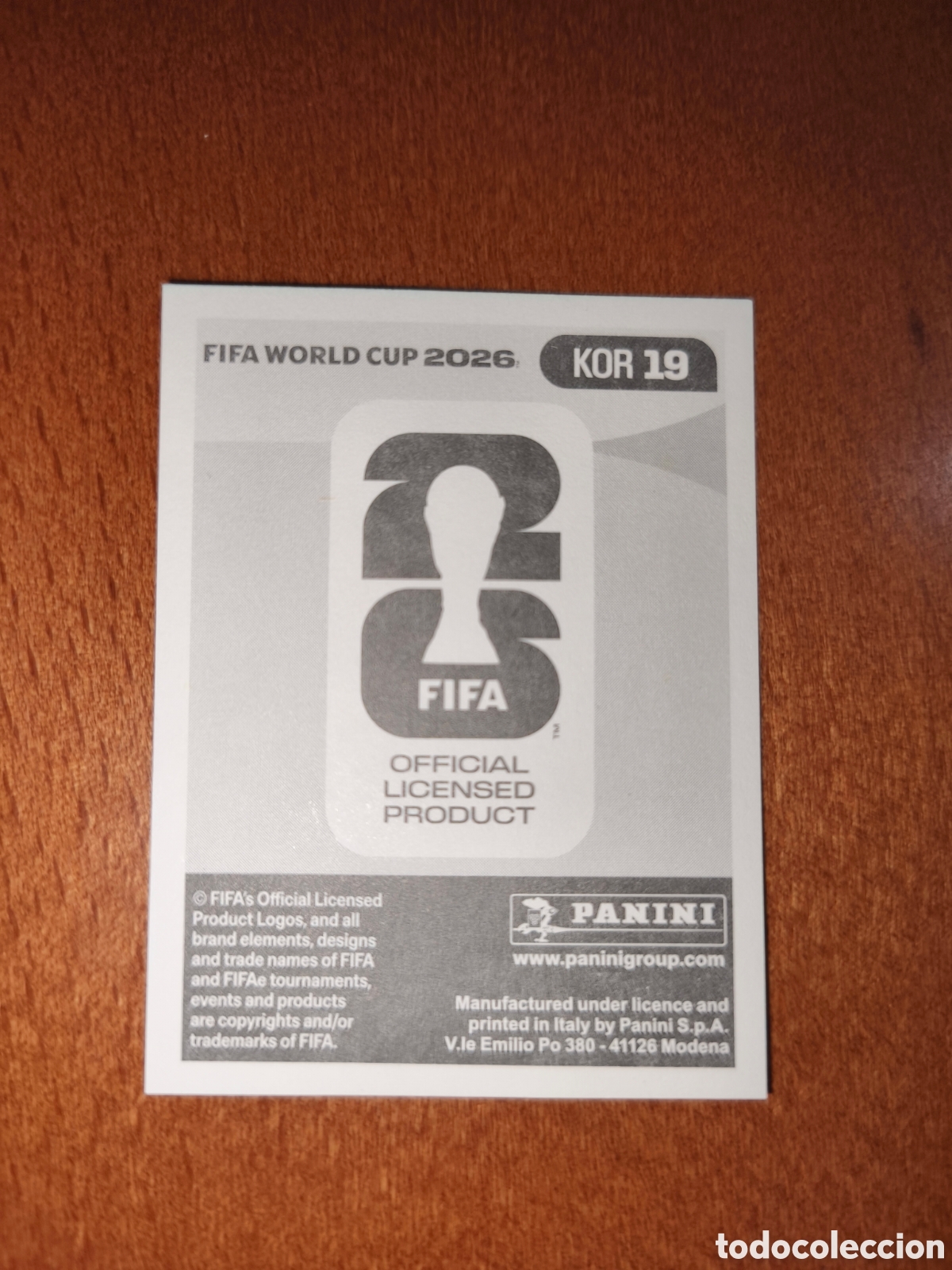 Cromos de F&uacute;tbol: KOR19 Heechan Hwang Fifa World Cup 2026 Corea del Sur