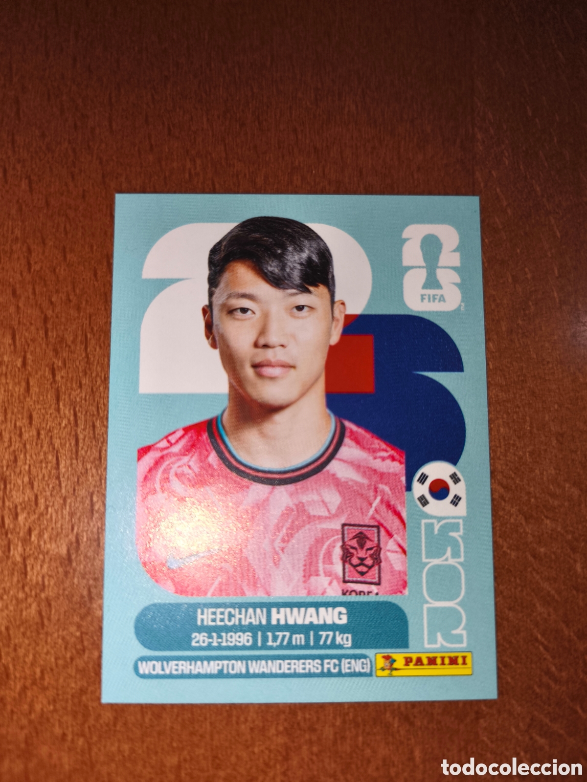 Cromos de F&uacute;tbol: KOR19 Heechan Hwang Fifa World Cup 2026 Corea del Sur