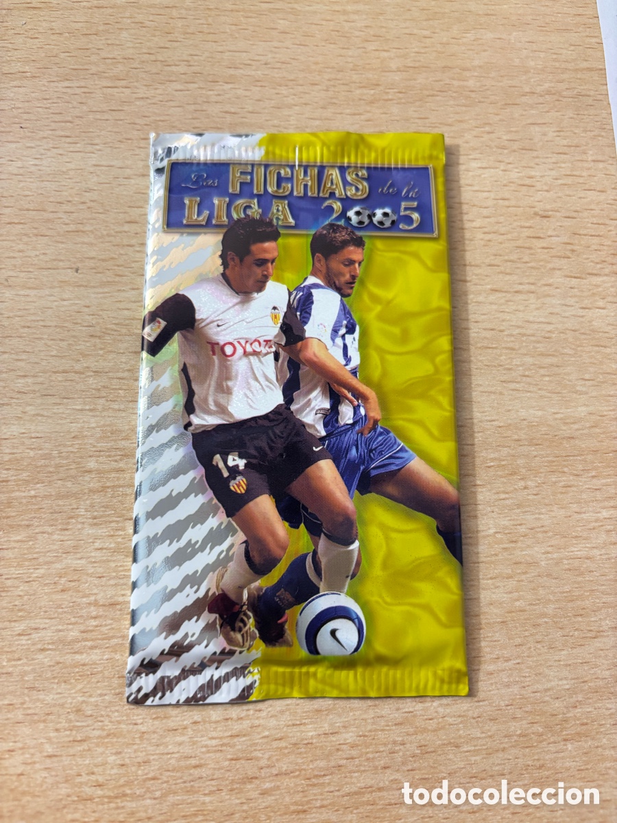 Cromos de F&uacute;tbol: Sobre sin abrir Mundicromo Las fichas de la Liga 2005 &iquest;Messi 617 rookie?. Varias Uds disponibles