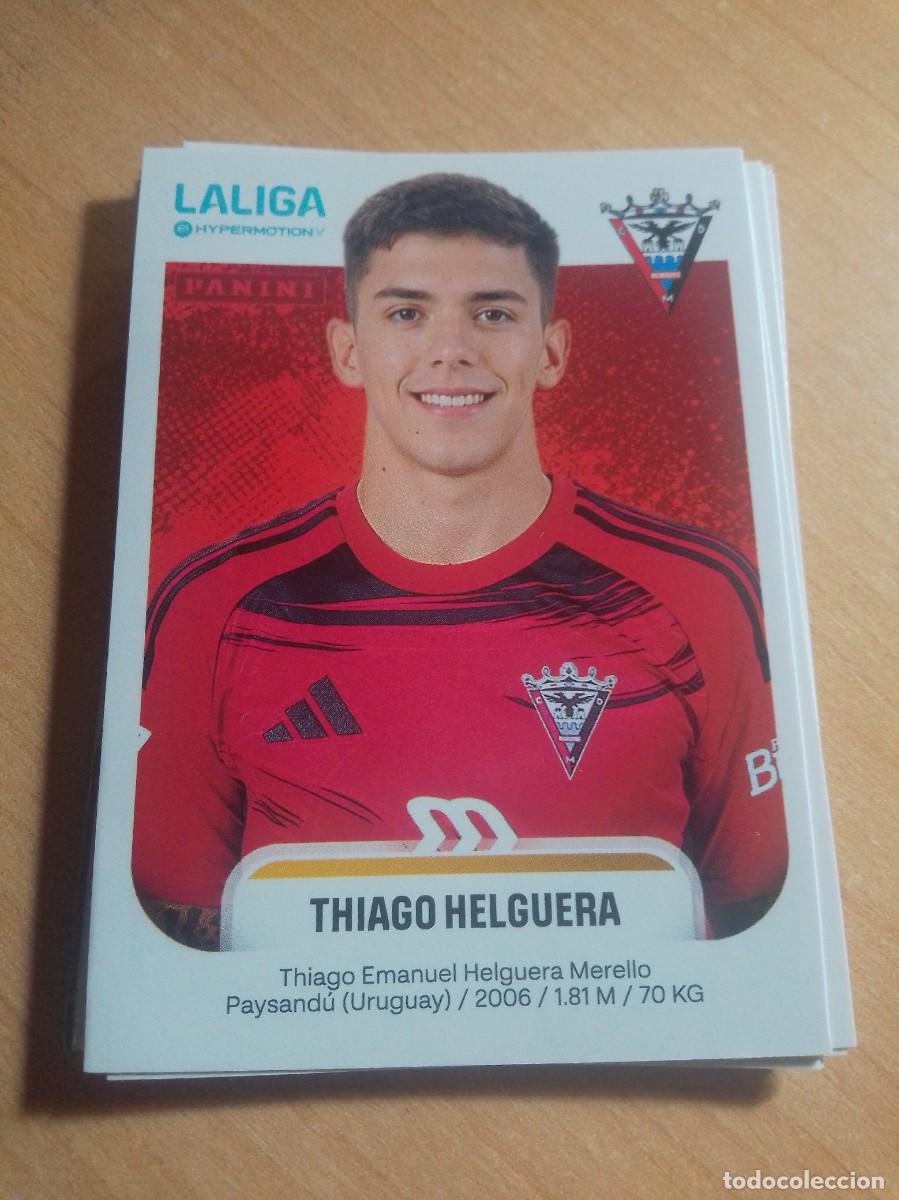 Cartes &agrave; collectionner de Football: 319 A THIAGO HELGUERA DEL MIRANDES 2&ordf; DIVISION HYPERMOTION 25 26 PANINI 2025 2026 NUEVO