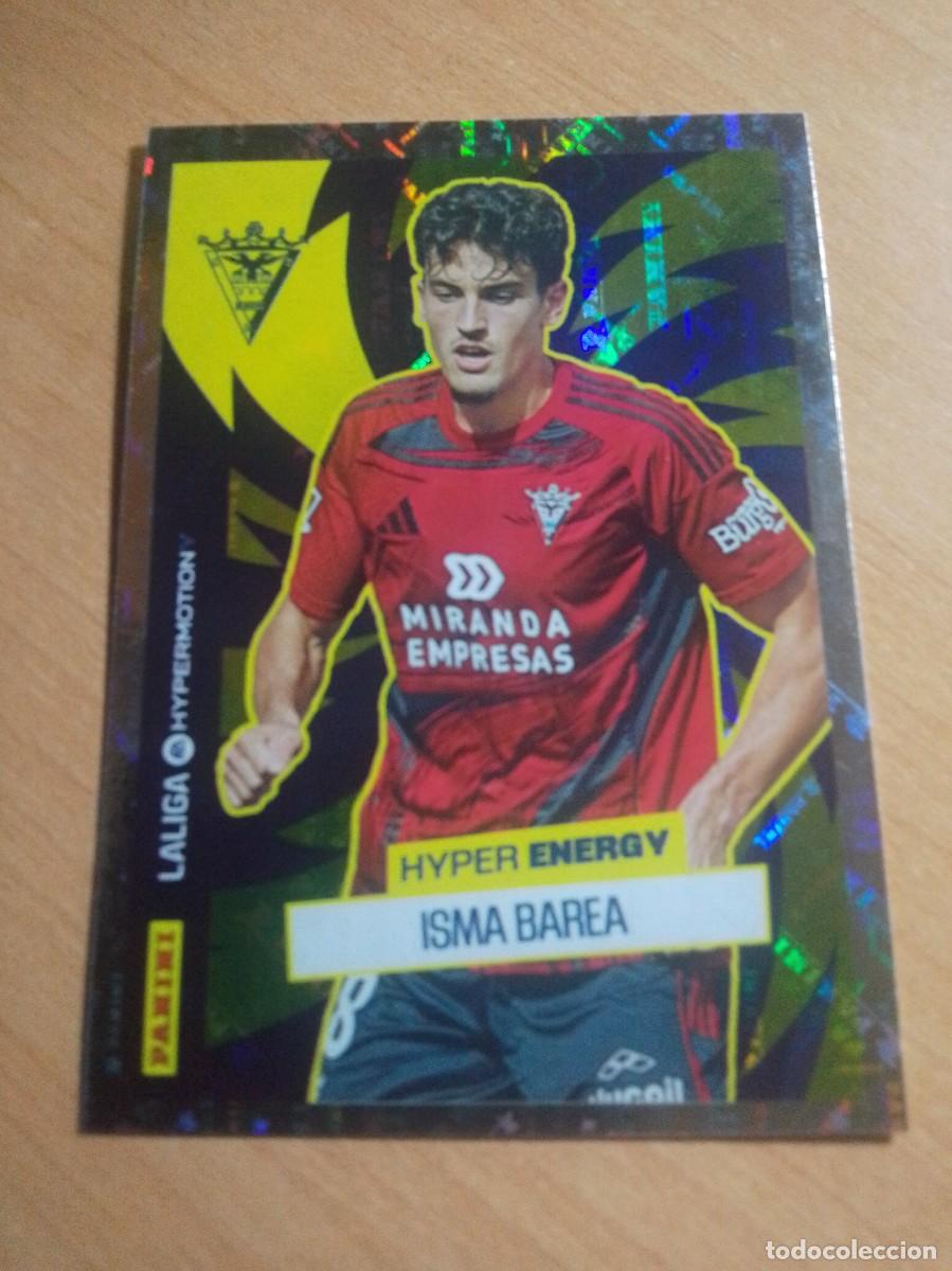 Figurine di Calcio: 469 ISMA BAREA HYPER ENERGY MIRANDES 2&ordf; DIVISION HYPERMOTION 25 26 PANINI 2025 2026 NUEVO