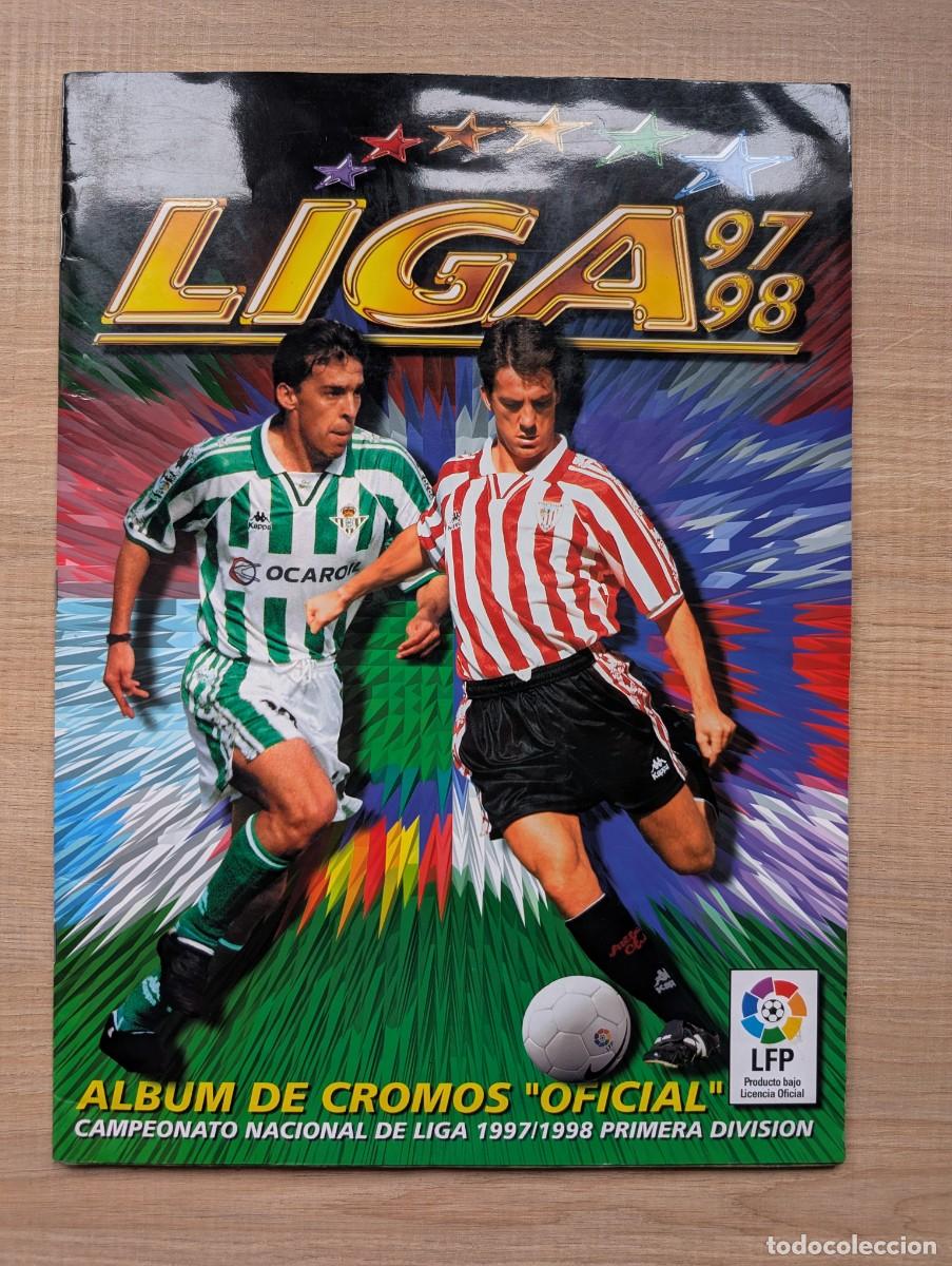 Football Stickers: &Aacute;lbum Liga 1997-1998 Ediciones Este Completo (un cromo por casilla).
